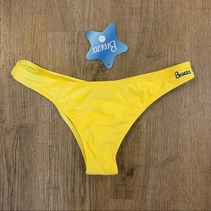 BRAND NEW NWT cheeky yellow bikini bottom